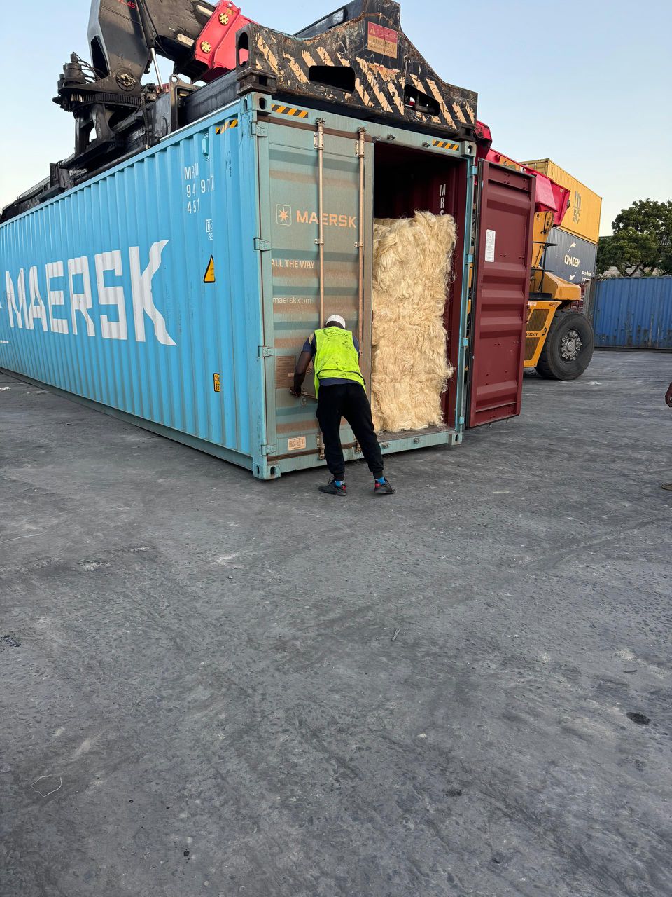 Sisal export operations at Harvest Agritech Tanzania