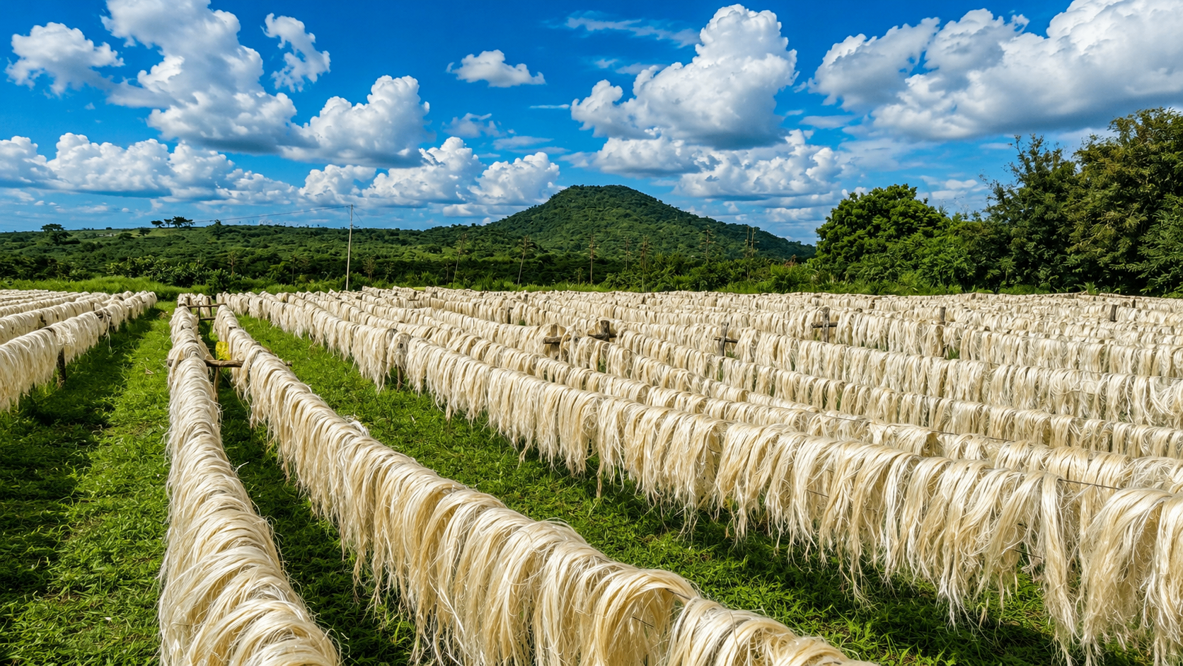 Sisal plantation in Tanzania